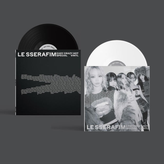 'EASY-CRAZY-HOT' [LP] (Carbon Black Vinyl 5 posters set 10 page postcard booklet 5 photocard set sticker) - VINYL LP