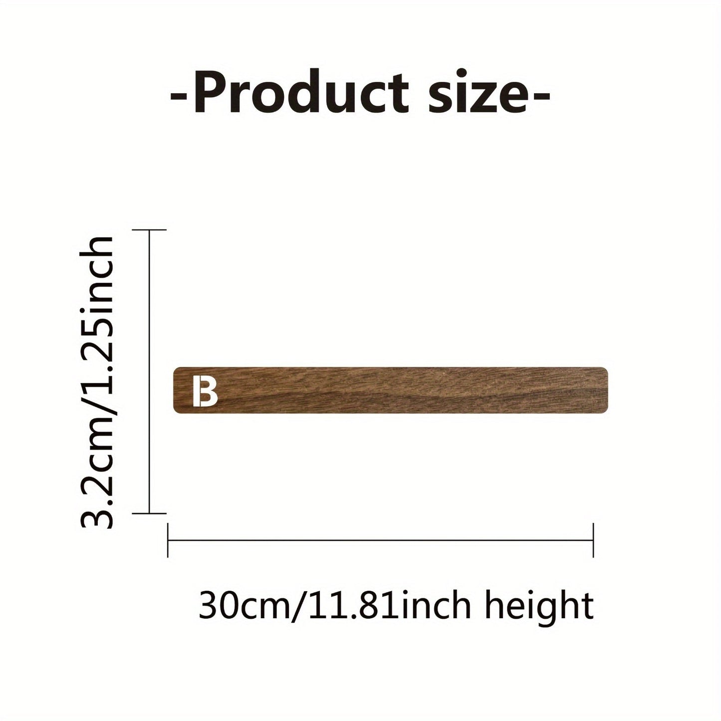 Handcrafted Wooden Vinyl Record Dividers with Letters -Recordshaven