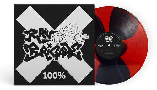 100% [LP] (Red & Black Vinyl) - VINYL LP