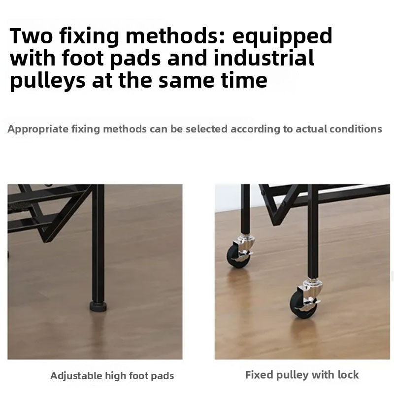 UK Mobile Vinyl Record Player Stand - 80-Album Storage Shelf -Recordshaven