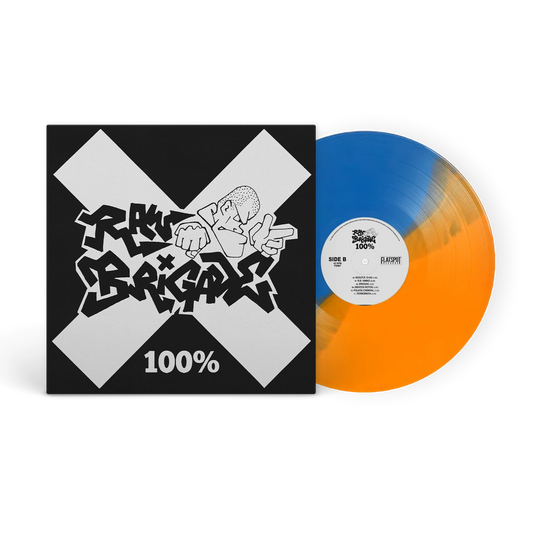 100% [LP] (Blend Sky Blue & Orange Vinyl) - VINYL LP